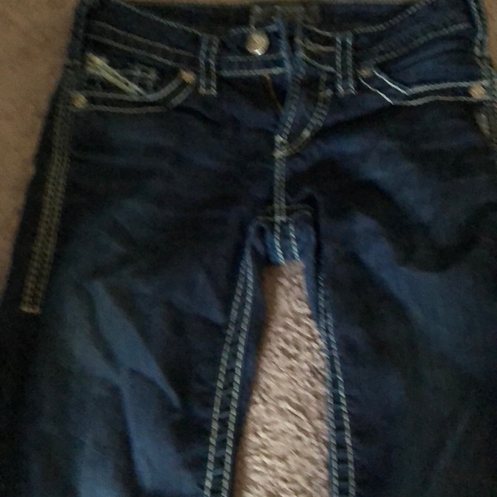 Silver jeans